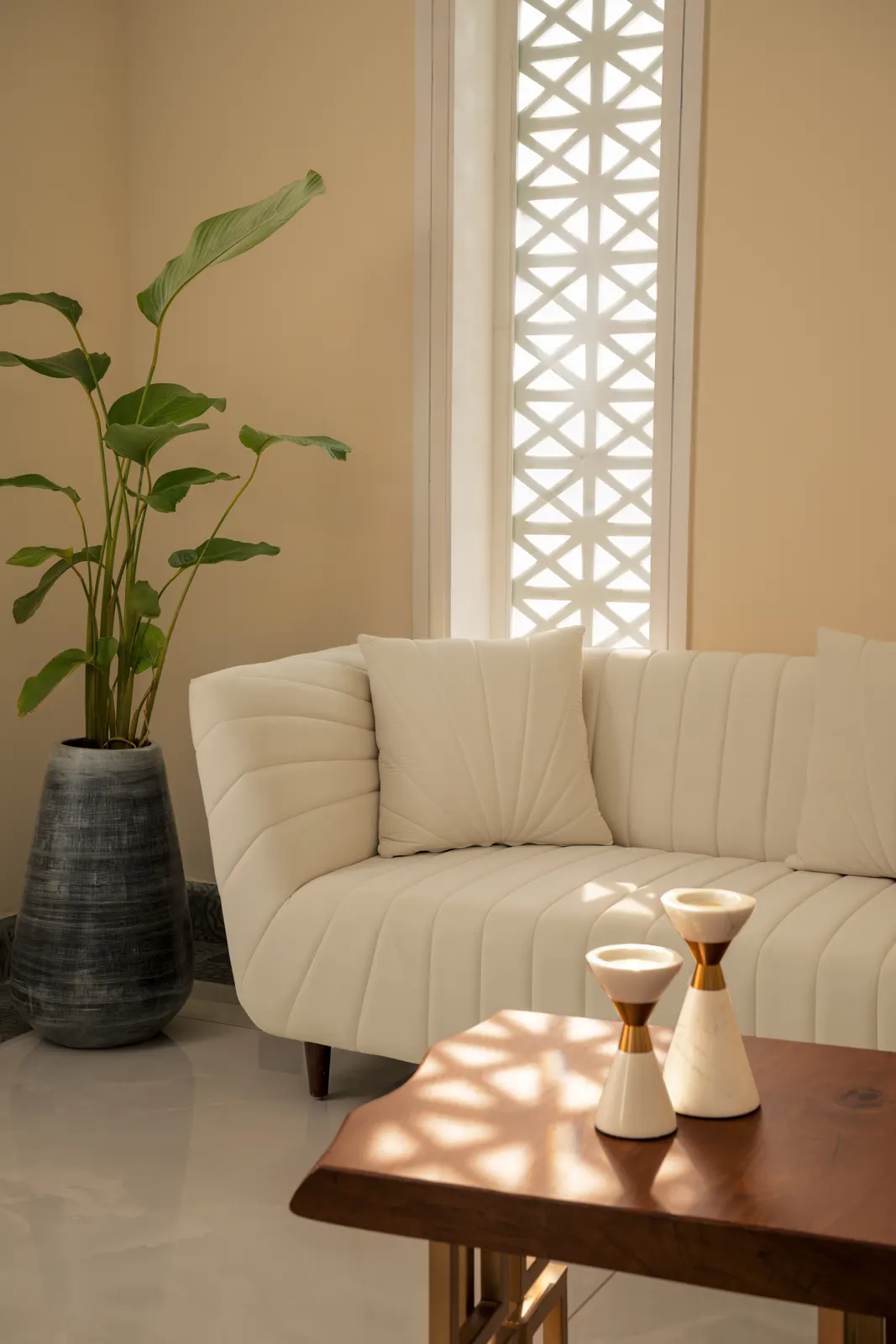 The living area