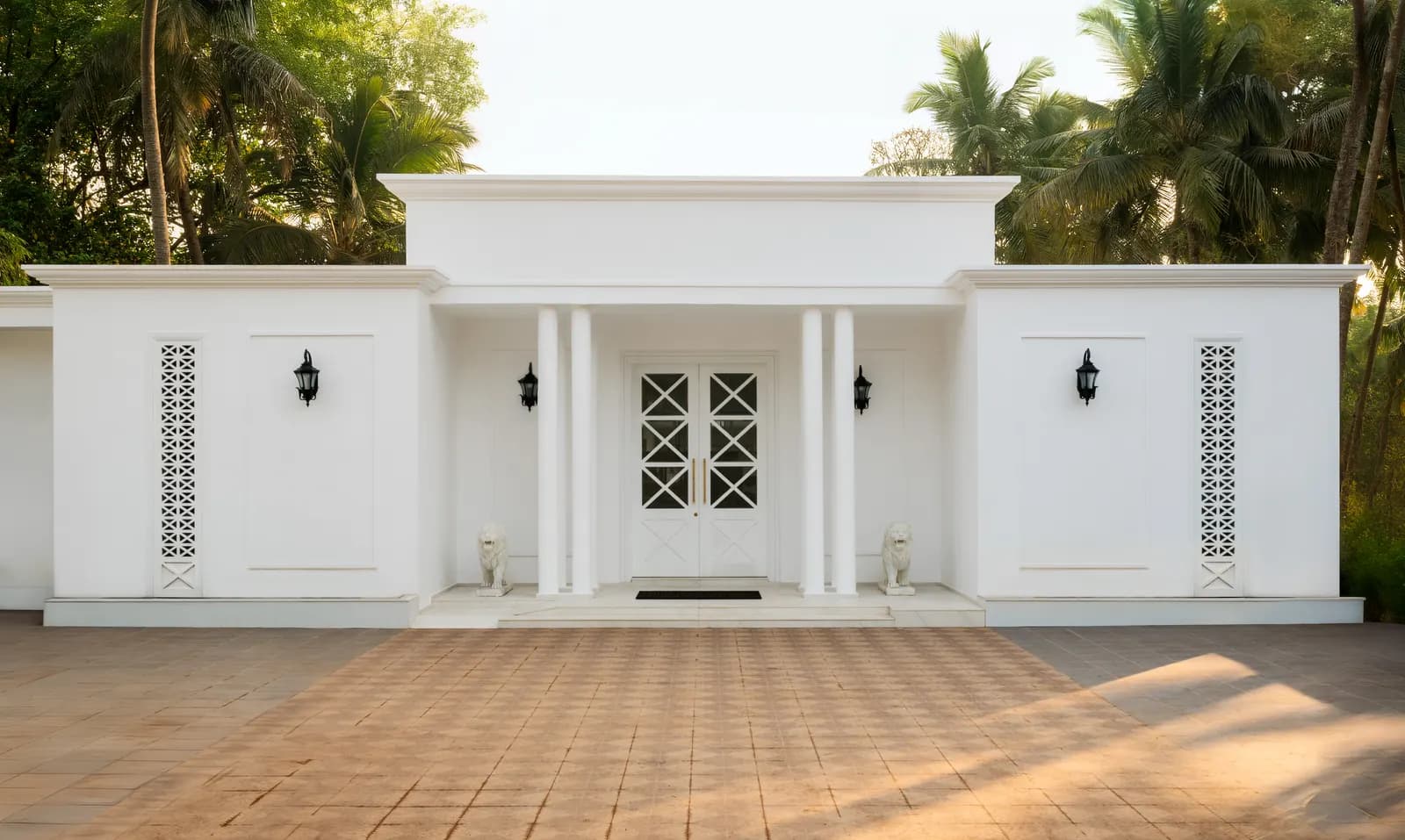 The villa